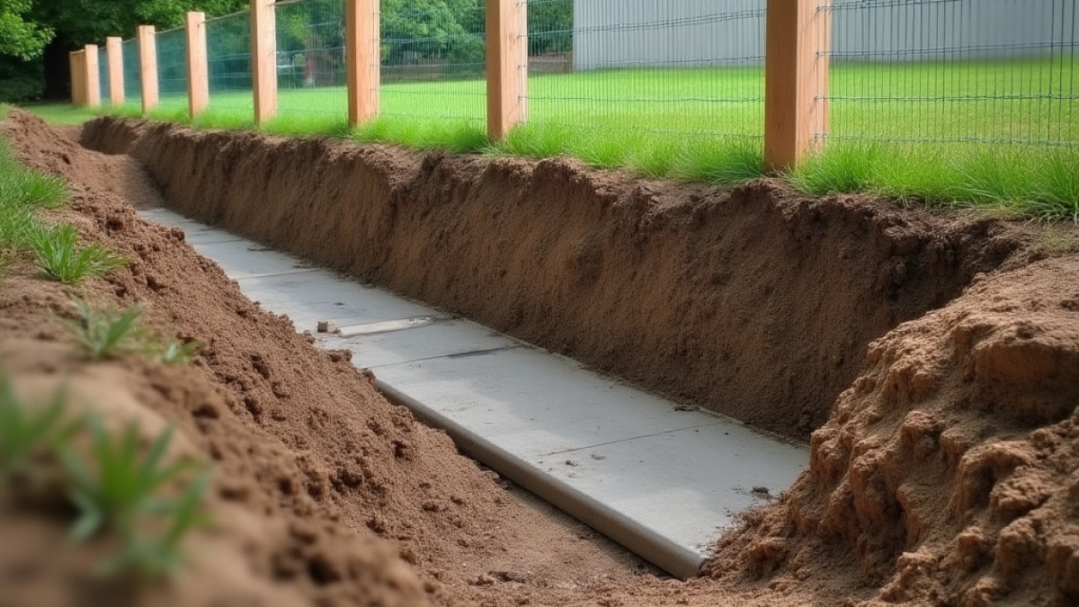 Jak szeroki fundament pod ogrodzenie